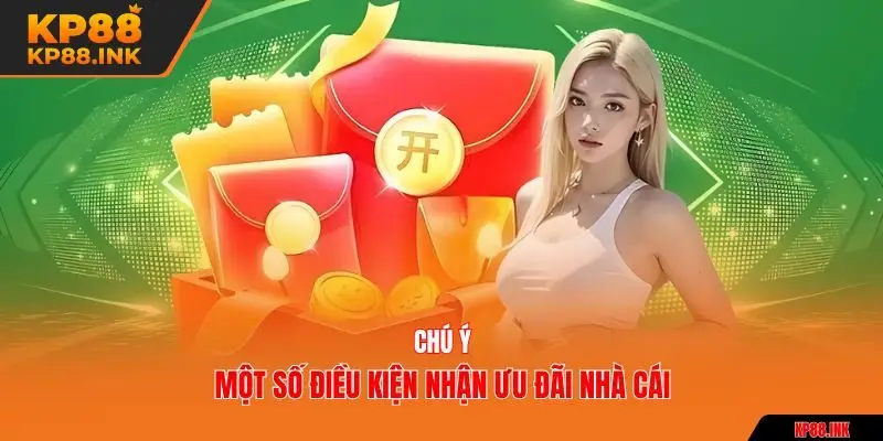 Chú ý một số điều kiện nhận ưu đãi nhà cái