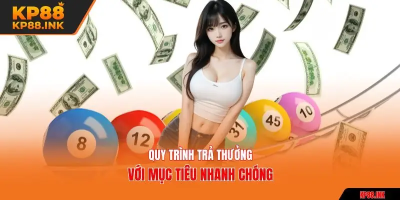 Quy trình trả thưởng với mục tiêu nhanh chóng